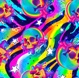 Rainbow Skull